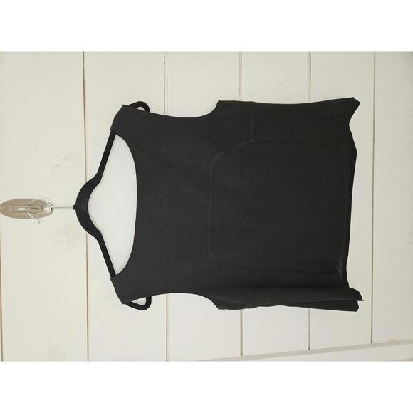 Harve Benard Sport Size 12 black sleeveless dress top - Picture 2 of 4